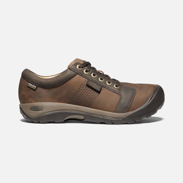 Keen Austin - Keen Casual Shoes Outlet Store - Men's Dark Brown Keen Shoes